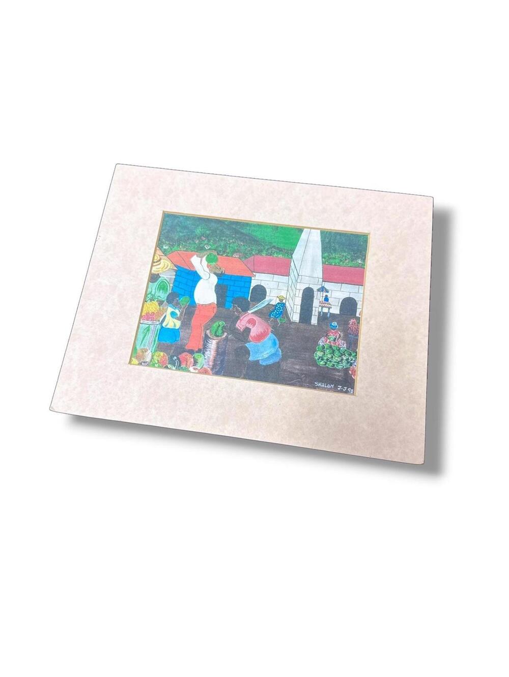 Vintage Job Joseph “Shalom” Artwork Print
